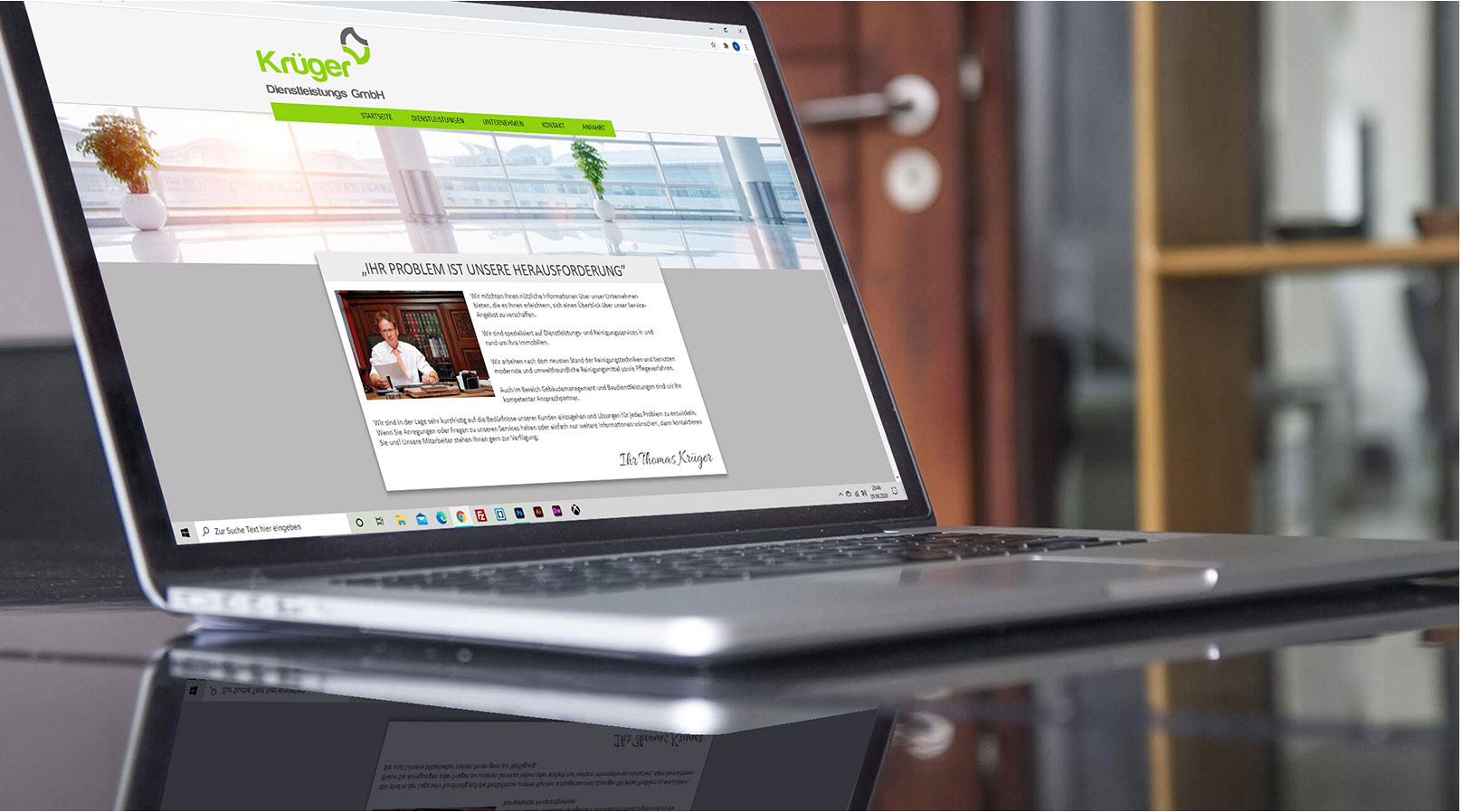 Webseiten-Referenzen - Krüger Dienstleistungen